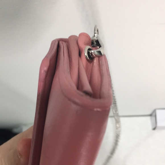 Authentic Chanel pink Camellia Long Wallet WOC - Picture 12 of 17